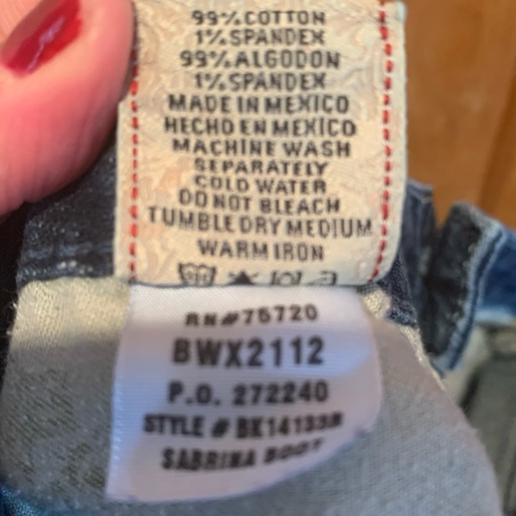 BKE Denim Sabrina Boot Stretch jeans Sz 29 x 31 1/2 - Picture 6 of 11